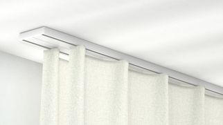 Modell 883 2-läufige Gardinenschiene zum Aufschrauben