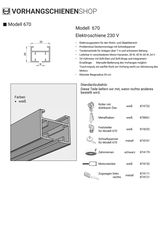 Anleitung zur Montage Modell670
