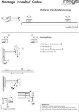 Anleitung zur Montage Codex W