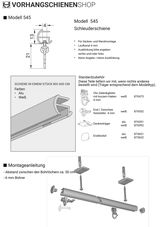 Anleitung zur Montage Modell 545
