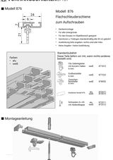 Anleitung zur Montage Modell 876