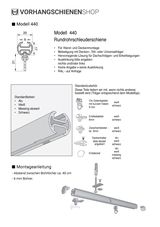 Anleitung zur Montage Modell 440