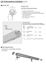 Anleitung zur Montage Modell 440
