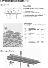 Anleitung zur Montage Modell 580