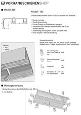 Anleitung zur Montage Modell 465