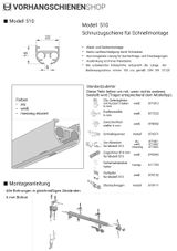 Anleitung zur Montage Modell 510
