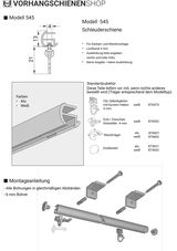 Anleitung zur Montage Modell 545