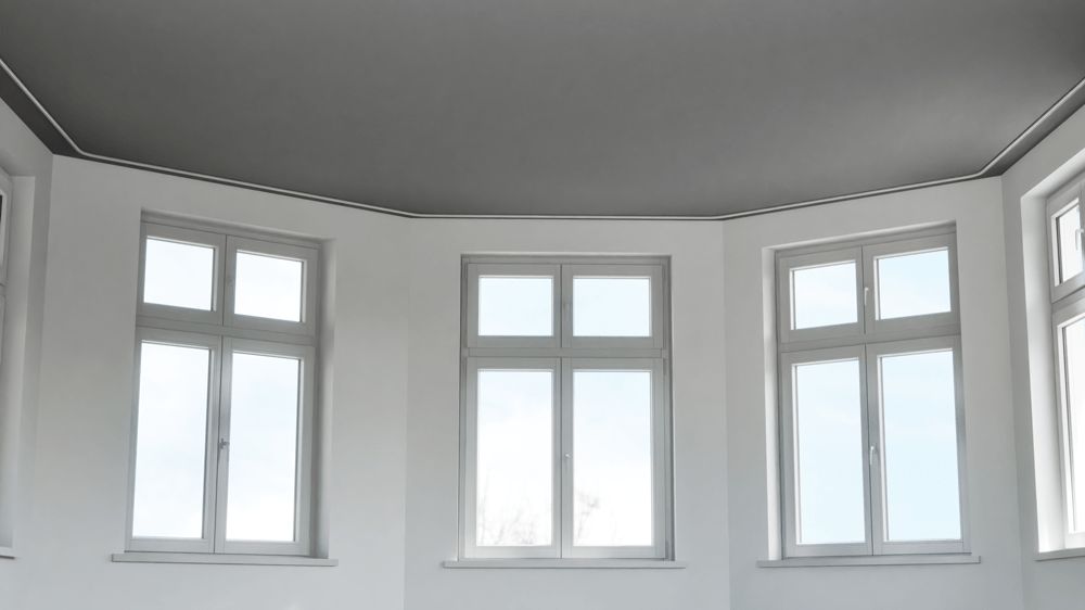 Durchschleuderbogen / Rundbogen (Kurve) für Vorhangschienen