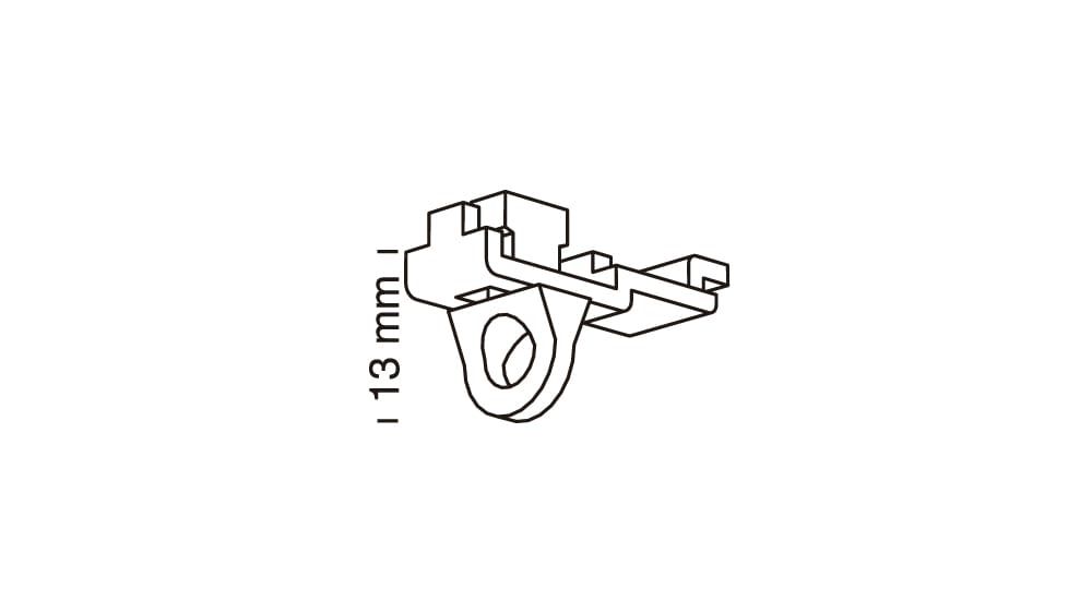 Endfeststeller 6mm-87722