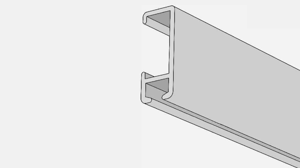 Bilderschiene - Wandschiene für Bilder nach Maß