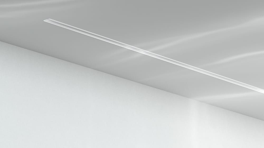 SG6250 Einputzschiene für leichte Vorhänge - deckenbündig