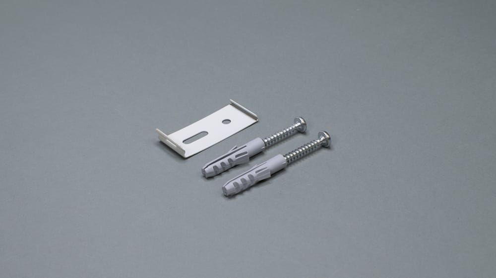 Deckenclip 2-3-4-läufig für Flächenvorhangsystem – Zubehör