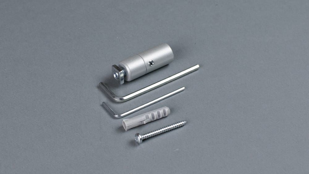 Deckenhänger für Rundrohrschiene, Raumtrennschiene &amp; Duschstange – Zubehör