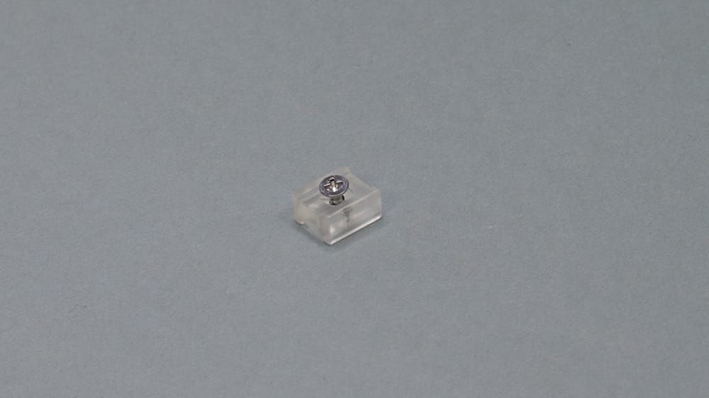 Feststeller transparent für Flächenvorhangsystem  – Zubehör