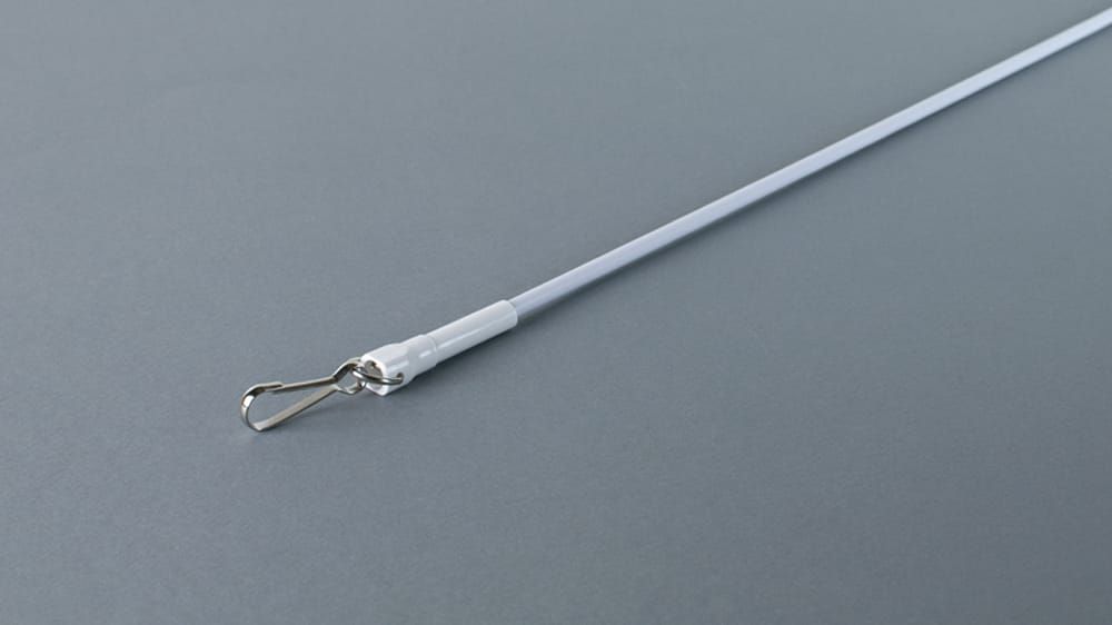 Schleuderstab für Gardinen und Vorhänge weiß – Zubehör in Weiß