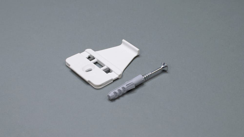 Schnellmontageclip für Flächenvorhangschienen 4- / 5-läufig – Zubehör