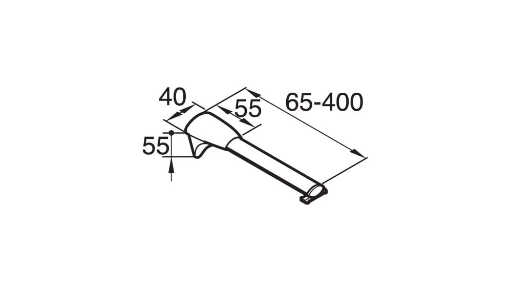 Universalflexiträger - Wählbarer Wandabstand – Zubehör