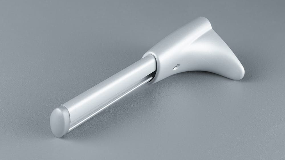 Universalträger für die Wandmontage von Vorhangschienen – Zubehör in Aluminium