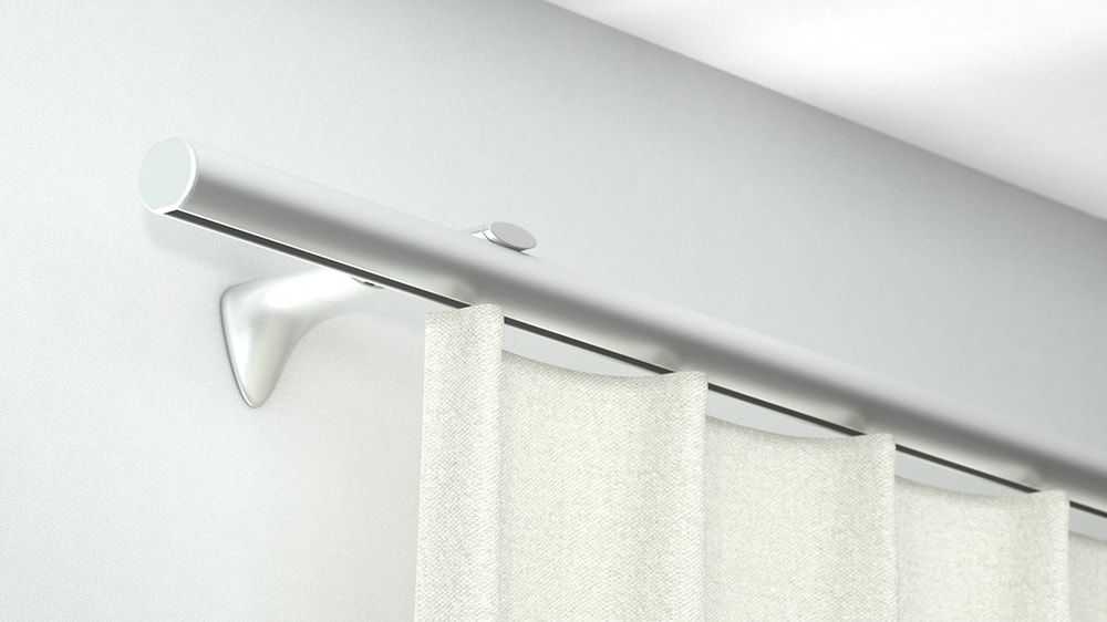 Modell 440 runde Schleuderschiene 1-läufig mit Innenlauf – in Aluminium