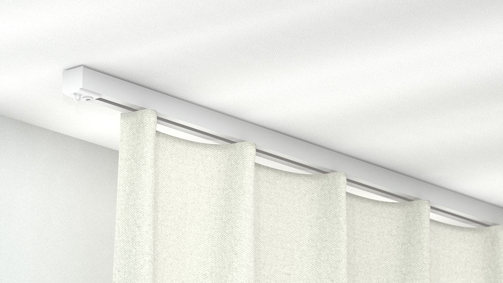 Schleuderschiene für die Schnellmontage Modell 450 – in Weiß