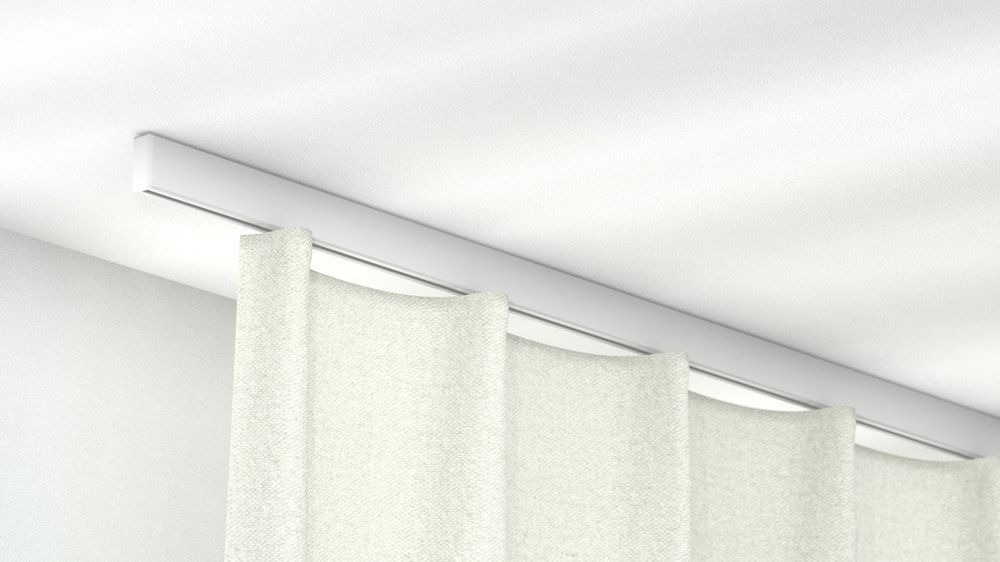 Hochschleuderschiene für die Deckenmontage Modell 550 – in Weiß