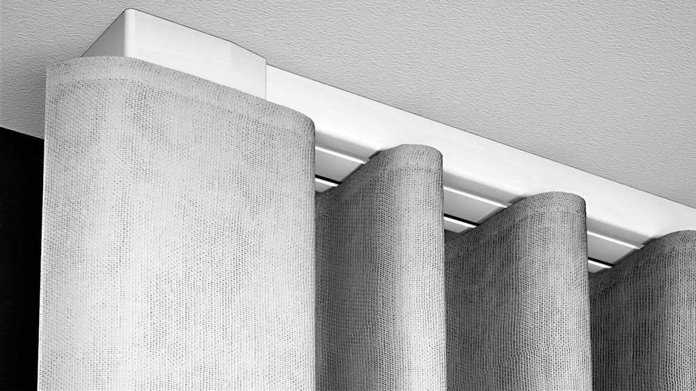 Eletrische Vorhangschiene 2-läufig nach Maß