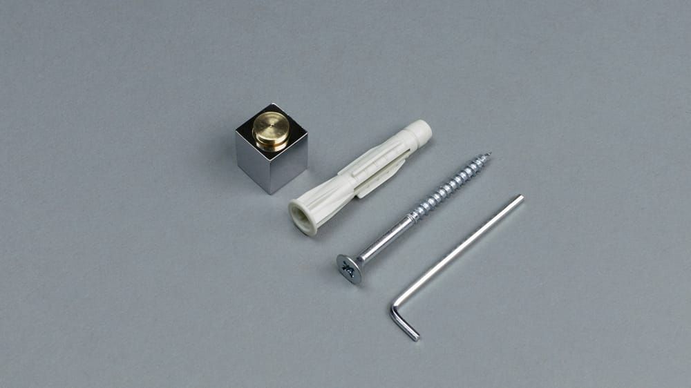 Interstil - Träger Cubus 1 – in Chrom