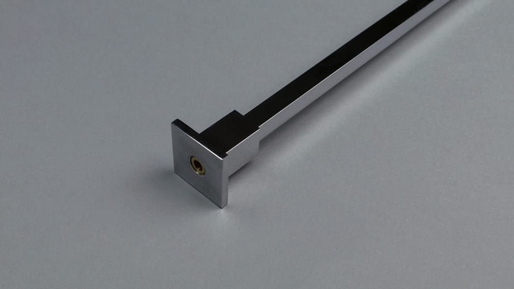 Interstil - Deckenträger 50 cm quadratisch kürzbar – in Chrom