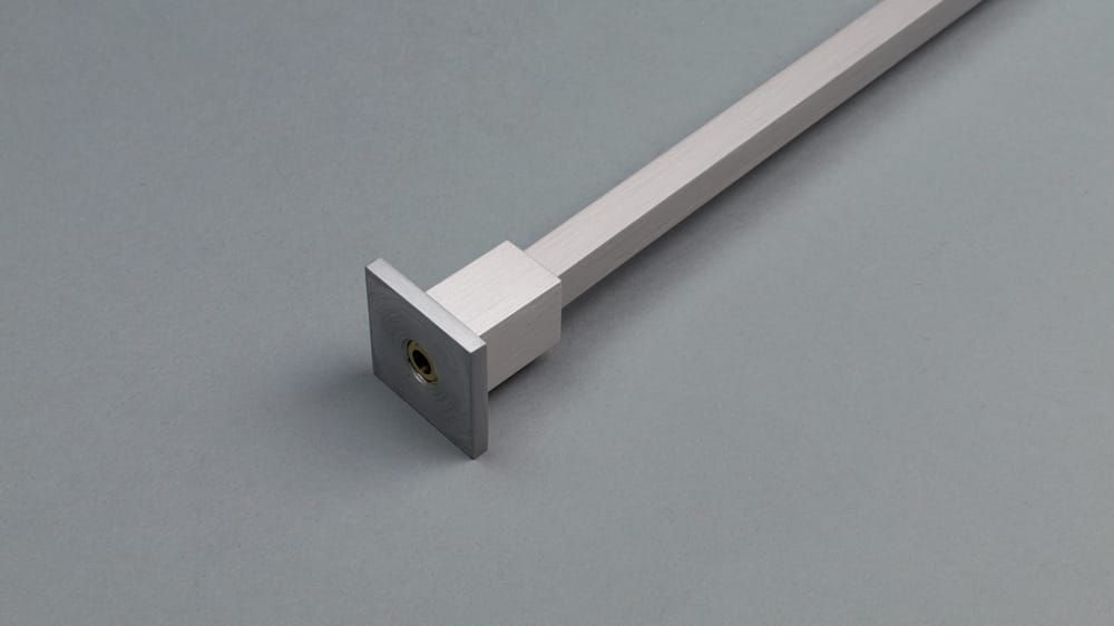 Interstil - Deckenträger 50 cm quadratisch kürzbar – in Aluminium