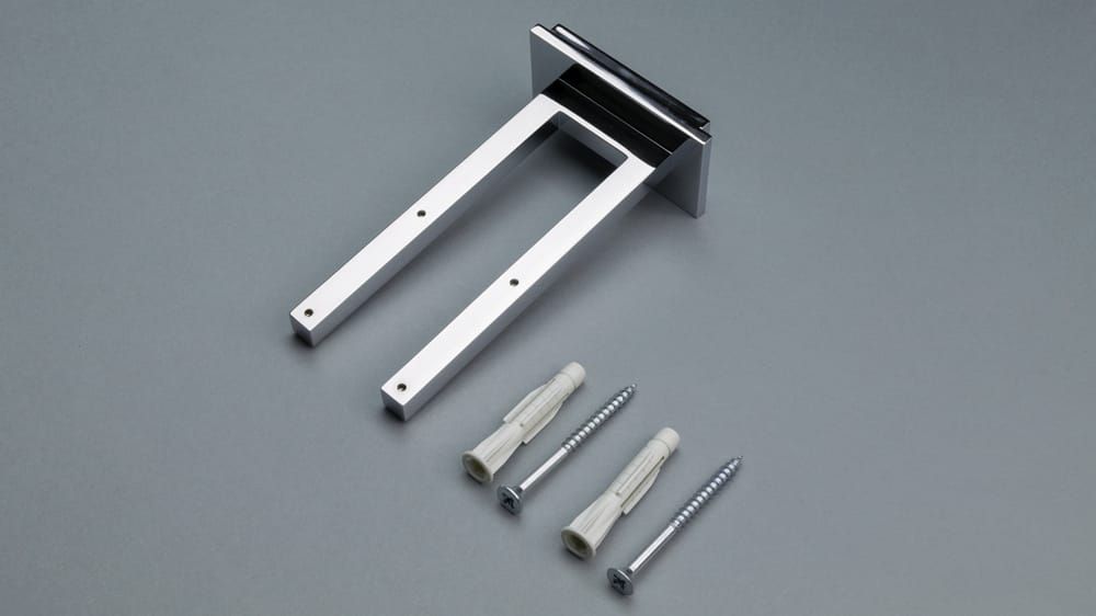 Interstil - Doppelträger Phantom 8 cm – in Chrom