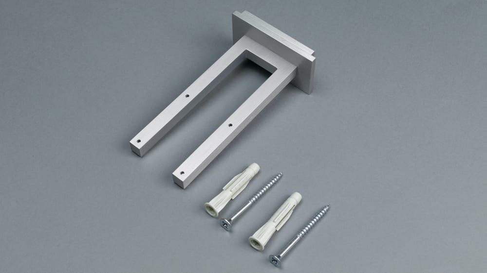 Interstil - Doppelträger Phantom 8 cm – in Aluminium