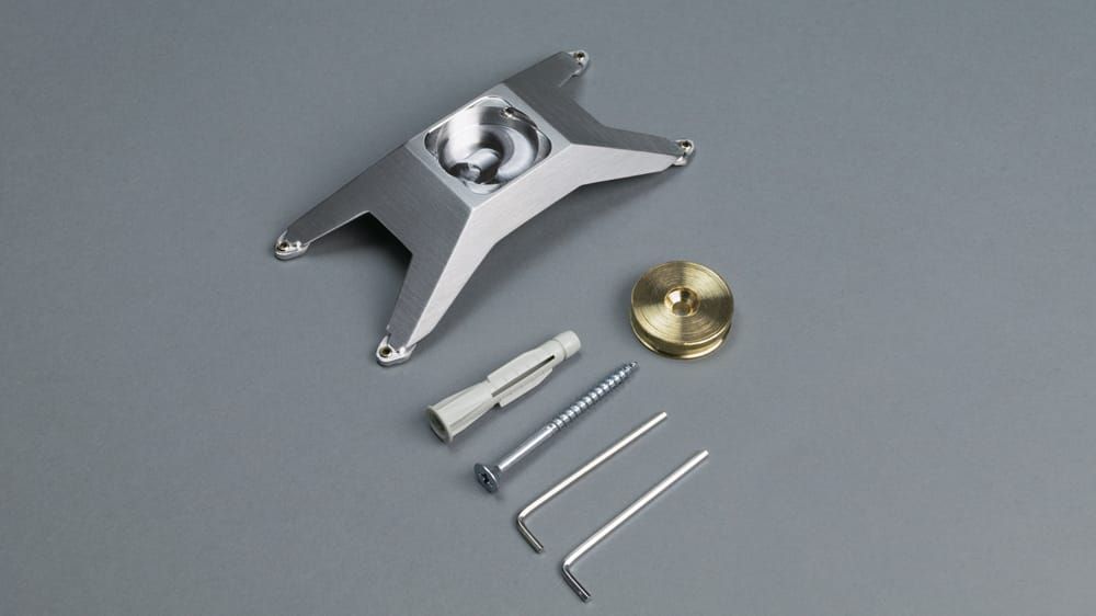 Interstil Deckenträger Quantum 2-läufige  – in Edelstahl