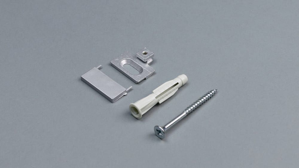 Interstil - Deckenträger für deckennahe 3 mm – in Aluminium
