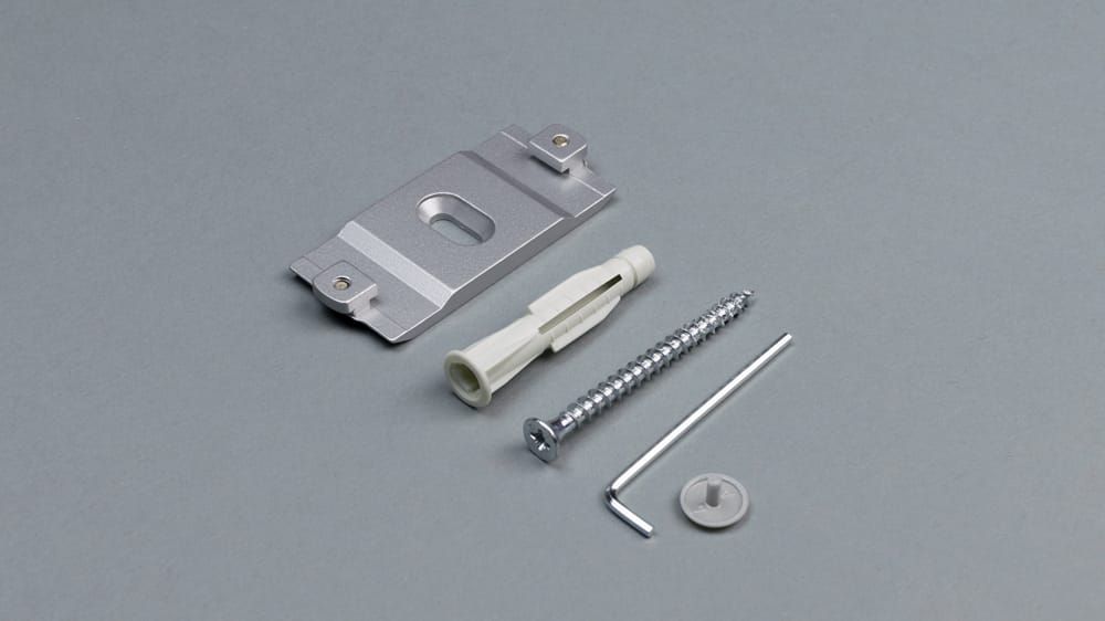 Interstil Deckenträger 2-läufig 3 mm – in Aluminium