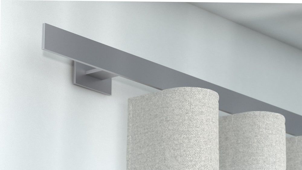 Interstil Codex einläufige Vorhangstange kaufen  – in Edelstahl