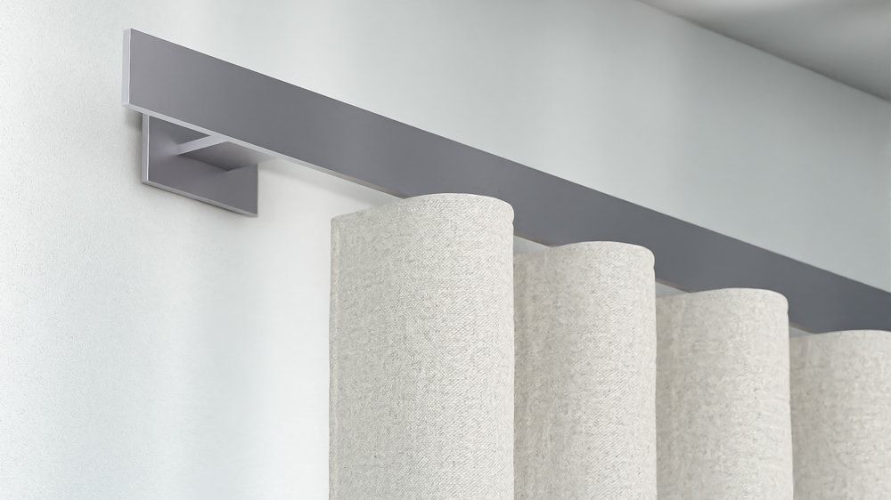 Interstil Codex W kaufen Vorhangstange für Wellenvorhang – in Edelstahl