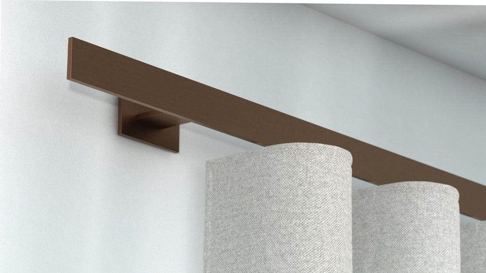 Interstil Codex W kaufen Vorhangstange für Wellenvorhang – in Bronze