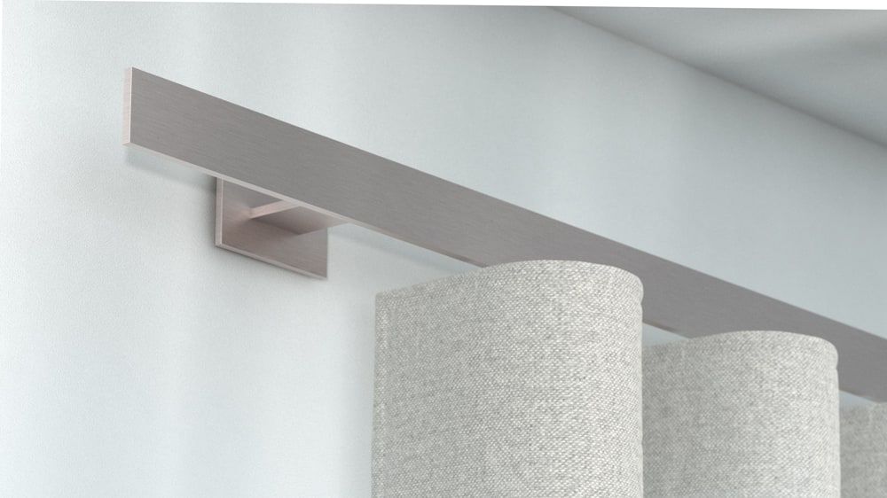 Interstil Codex W kaufen Vorhangstange für Wellenvorhang – in Nickel matt