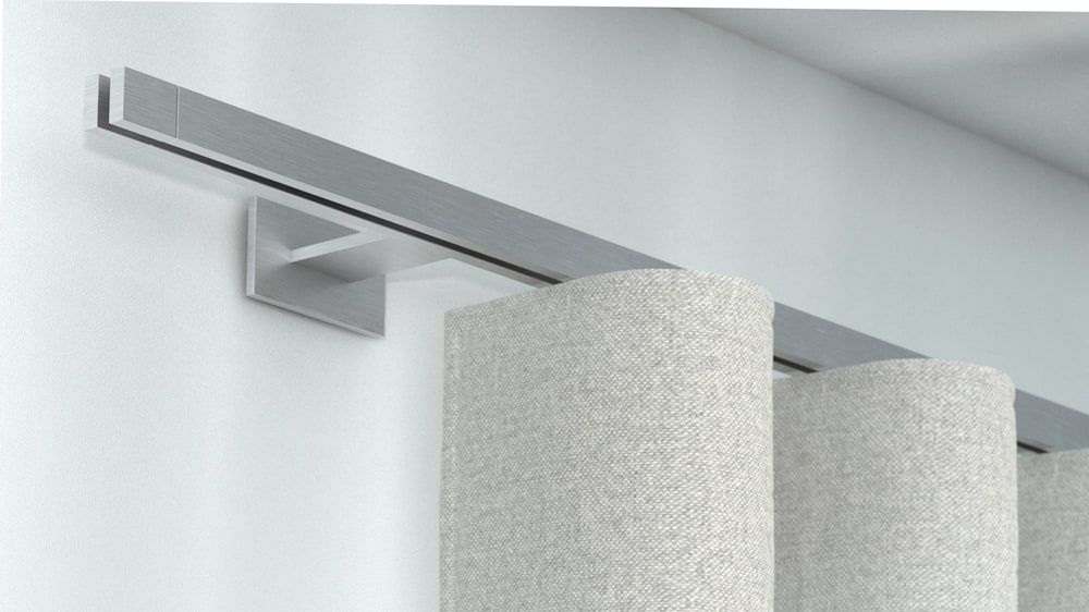 Interstil Concept 1 quadratische Innenlaufstange nach Maß – in Aluminium