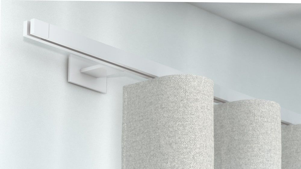 Interstil Concept 1 quadratische Innenlaufstange nach Maß – in Weiß