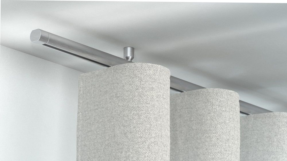 Interstil Corpus 20 mit Endstück Metro - Vorhangstange kaufen  – in Aluminium