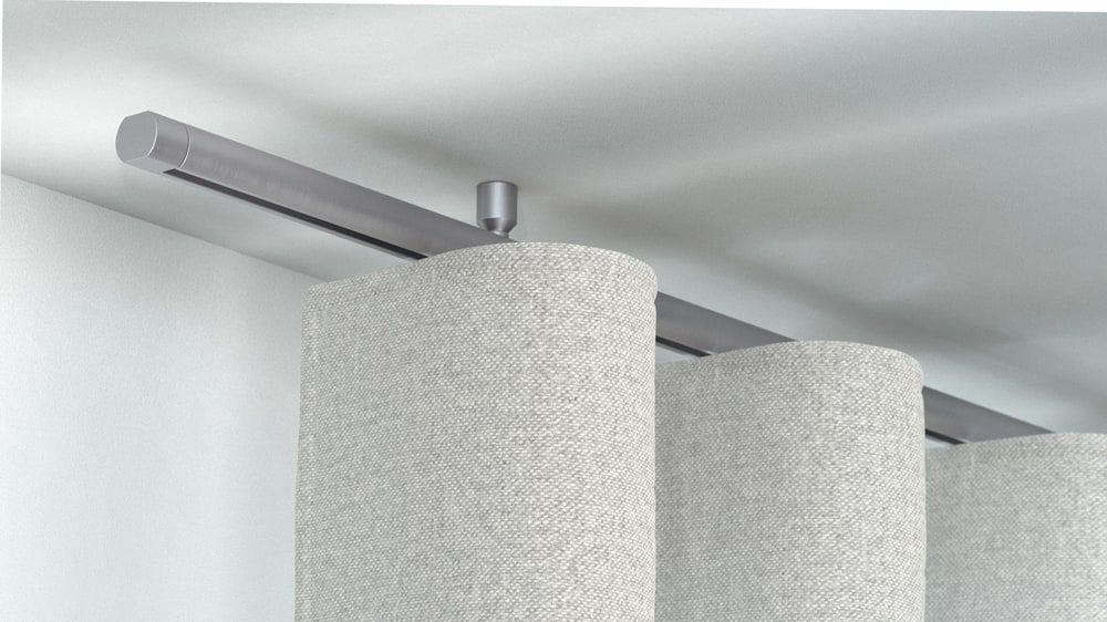 Interstil Corpus 20 mit Endstück Metro - Vorhangstange kaufen  – in Edelstahl