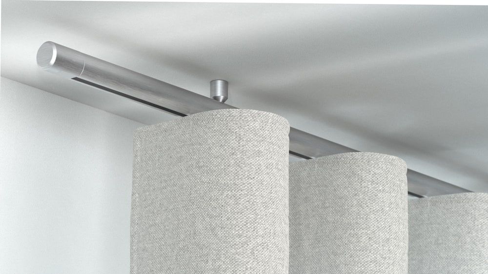 Interstil Corpus 22 Innenlaufstange zur Deckenmontage – in Aluminium