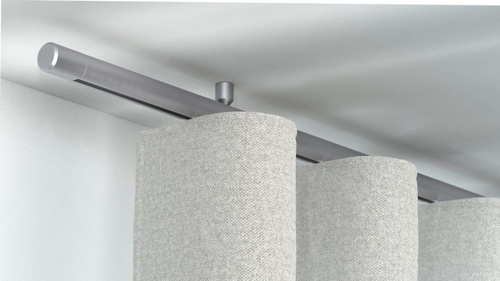 Interstil Corpus 22 Innenlaufstange zur Deckenmontage – in Edelstahl