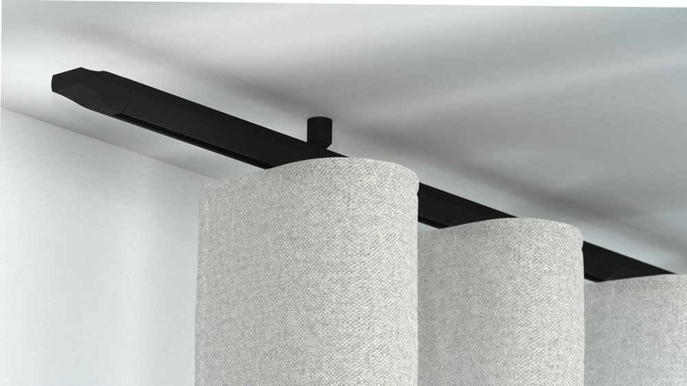 Interstil Corpus 22 mit Endstück Log zur Deckenmontage