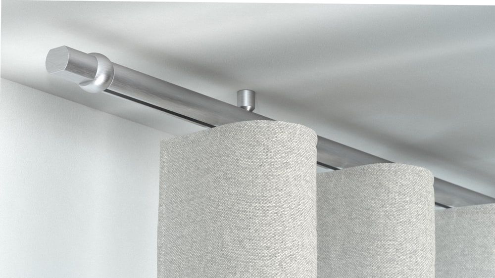 Interstil Corpus 25 1-läufig mit Endstück Radius kaufen – in Aluminium