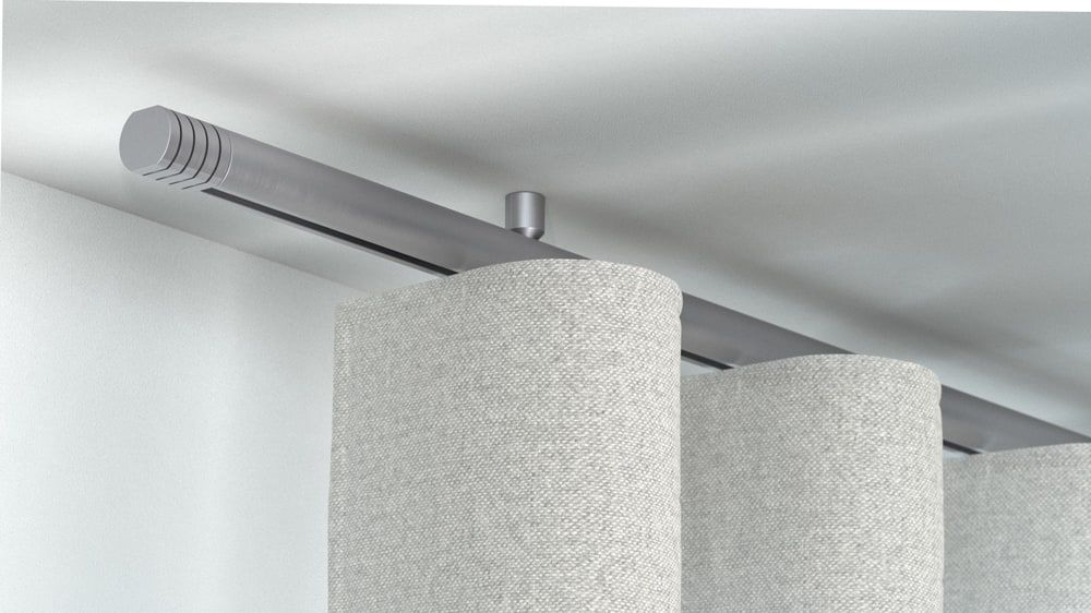 Interstil Corpus 25 1-läufige Vorhangstange kaufen – in Edelstahl