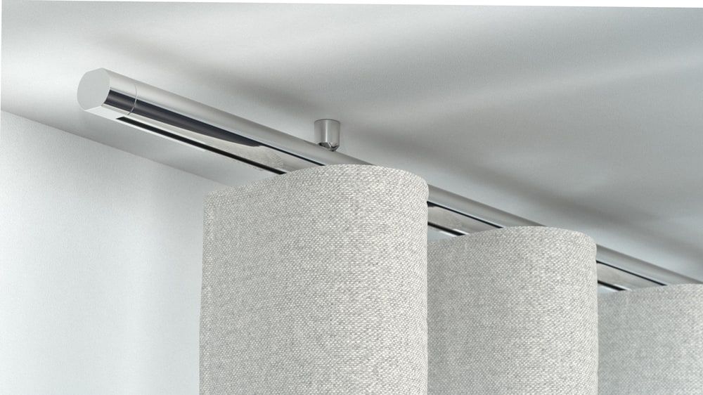 Interstil Corpus.25W kaufen Vorhangstange für Wellenvorhang – in Chrom