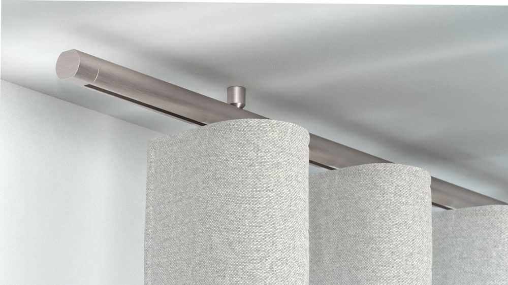 Interstil Corpus.25W kaufen Vorhangstange für Wellenvorhang – in Nickel matt