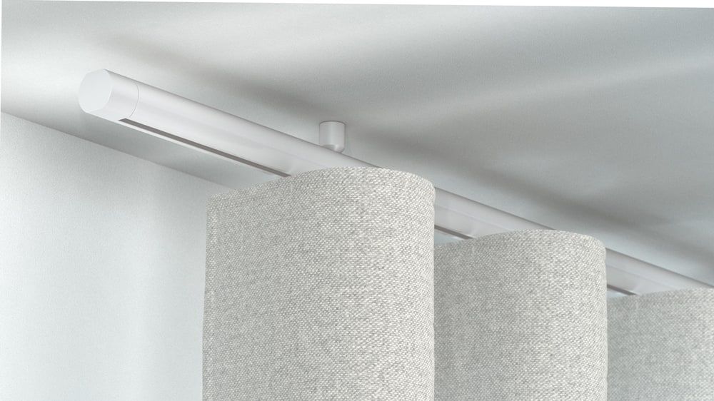 Interstil Corpus.25W kaufen Vorhangstange für Wellenvorhang – in Weiß